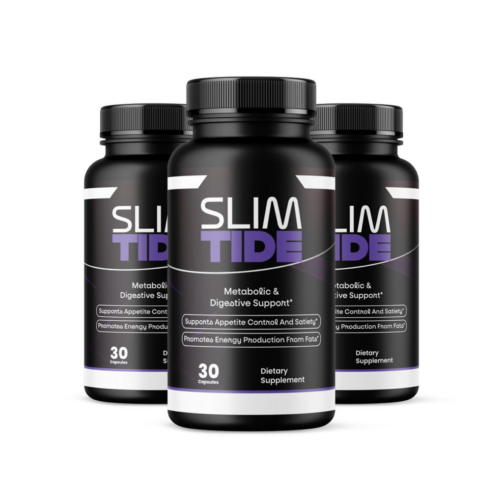 SlimTide — official 3-bottle pack